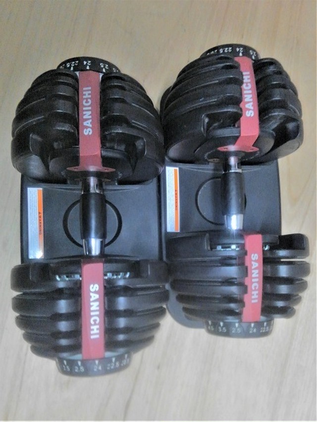 アジャスタブルダンベル 24kg 2個1組 可変式 ダンベル お持ち帰り限定商品 中古ダンベル ダンベル商店