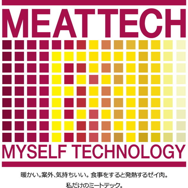 Meattech ミートテック おもしろｔシャツ 文字 ジョーク パロディ ぽっちゃり セレクトショップ P C H