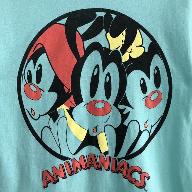 アニマニアックス Tシャツ 古着 半袖 Animaniacs キャラクター Usa直輸入 古着屋エバレット