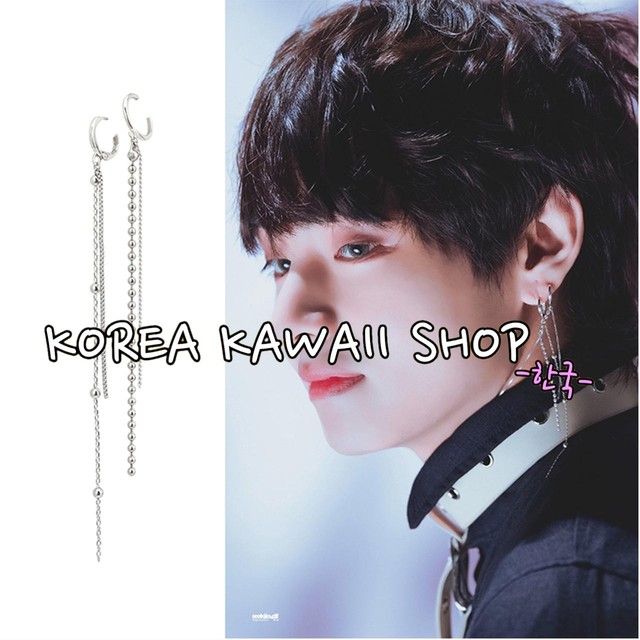 Bts V 愛用風 ピアス イヤリング C Korea Kawaii Shop