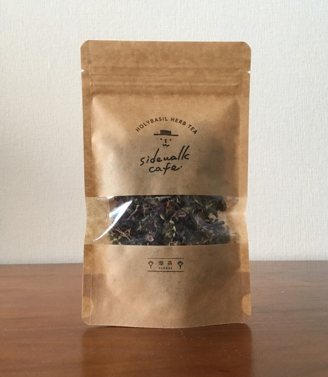 華茶 小 ホーリーバジルハーブティー Holybasil Herb Tea 7g ホーリーバジル専門店 Sidewalk