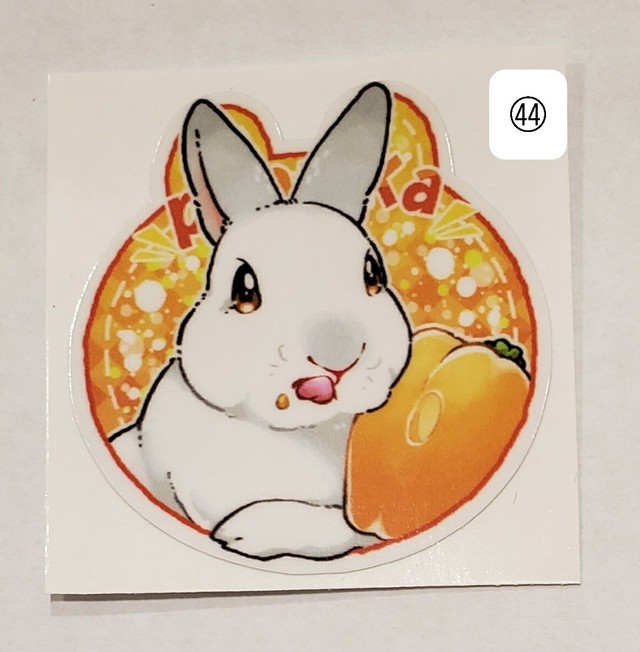 Veryberry うさぎさんステッカー No 41 60 新宿店 ラビットデパートメント Rabbit Department うさぎ雑貨