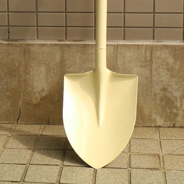 スチール製 剣スコップ 丸スコップ Ynoboru