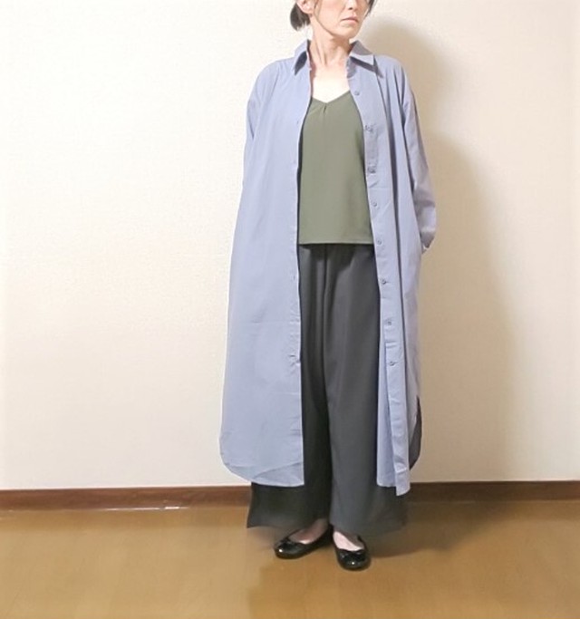 コットンシャツワンピース Tree Of Heart