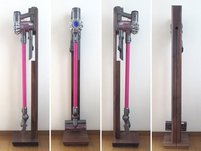 ダイソン スタンド Slim シリーズ White Ash デジタル スリム V11 V10 V8 V7 V6 Dc74 Dc62 Dc45 Dc35 Kamakura Terrace