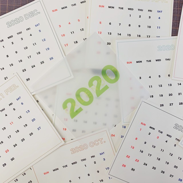 年カレンダー 4月始まり Suiduu