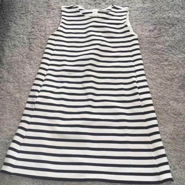 Zaraボーダーポンチワンピース M S Recycle Market