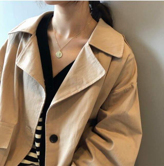 ロングコート レディース 2色 秋新作 レディースアウター 長袖 スーツの襟 カーディガン トレンチコート Ol お出かけ Cn9047 Dress No Sato