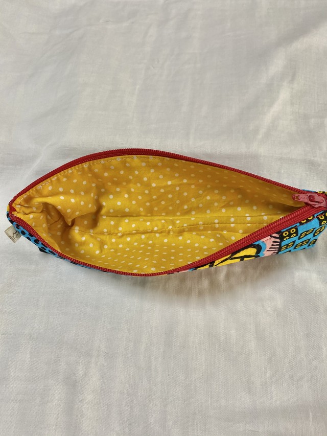 陽気なアフリカ布のペンケース U609 Nomarium