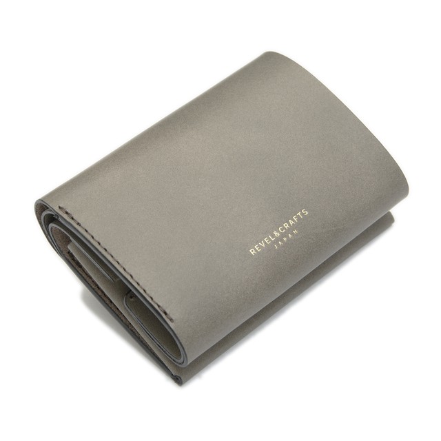 2.5折コンパクト財布 - MINI 2 グレー