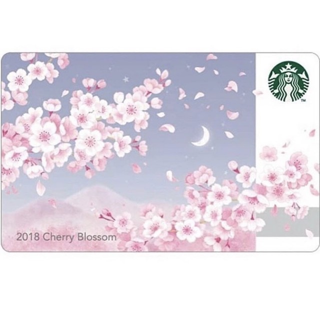 日本未発売 スターバックス 桜カード Starbuckskr