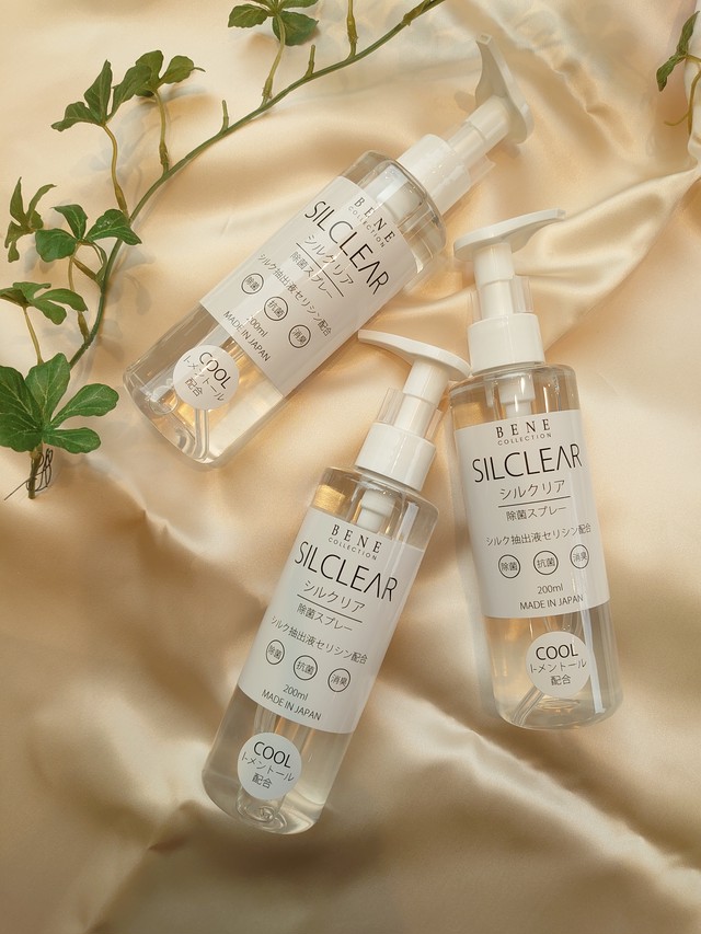 Silclear シルクリア除菌スプレーメントール Bene Collection ベーネコレクション