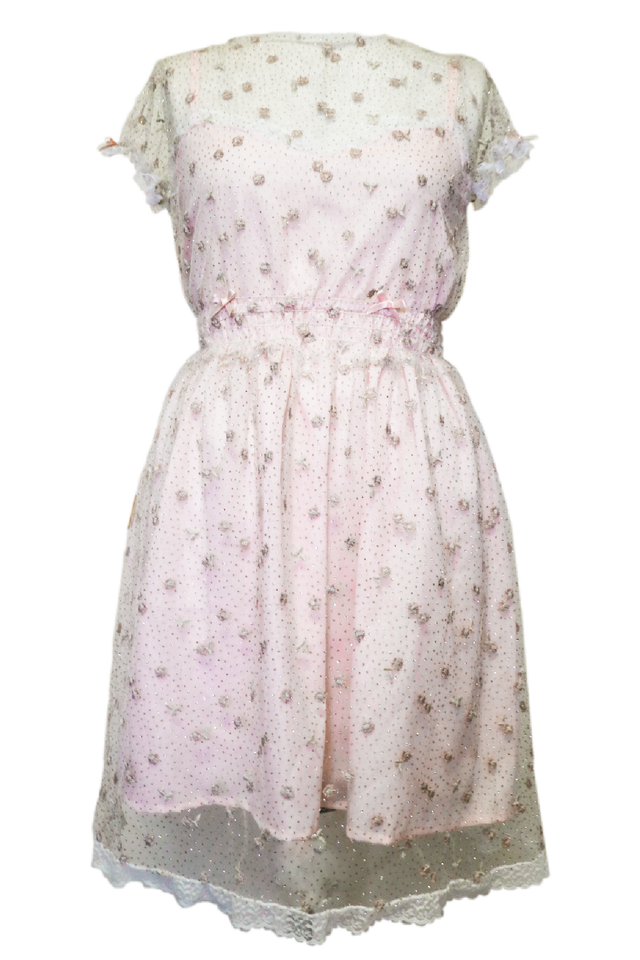 Champagne Flared Dress シャンパン フレア ワンピース Nagisa Paris ナギサ パリ