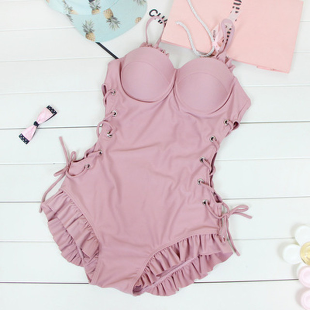 全ての Jessica Simpson 編み上げがかわいい ワンピース水着 絶対的存在へ 手放せない極上 Sunshinestrawco Com