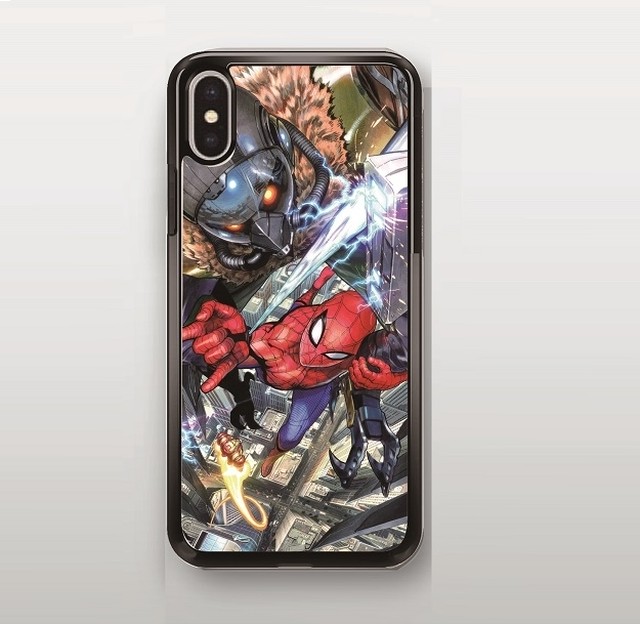 スパイダーマン Iphone7 8 X ケース Uniqcase スマホグッズ キーホルダー販売店