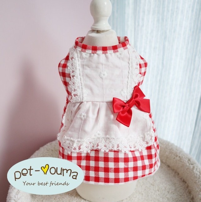 人気新作 可愛いペット洋服 ワンピース 犬服 ネコ服 大人気 Melissa 送料無料