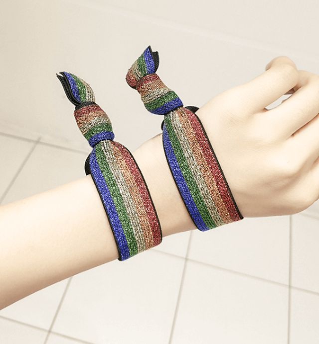 レディース ヘアタイ ヘアバンド 太ゴム ヘアアクセサリー Noalino