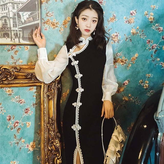 チャイナ風ドレス Insgirl18