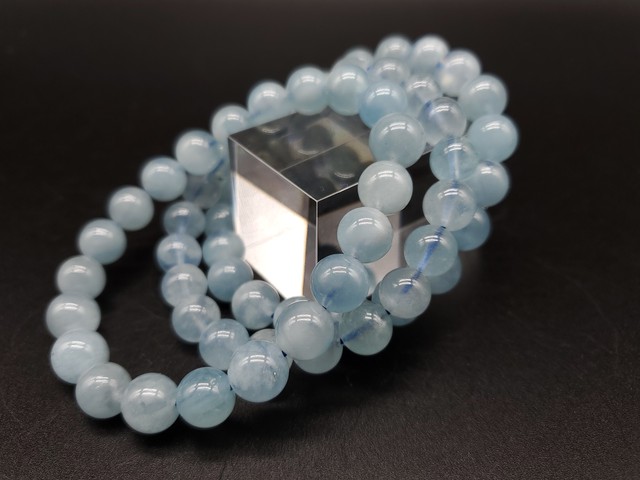 キャッツアイアクアマリン マリーアントワネットが愛した宝石 パワーストーンapollo