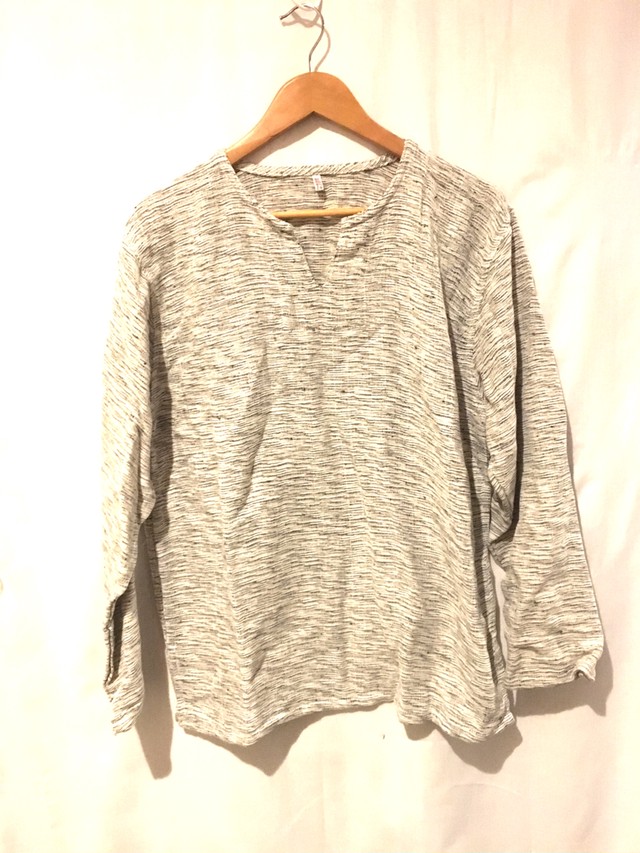 長袖 シャツ メンズコットンカットソー コットンカットソー プルオーバー エスニックカットソー メンズロンt エスニック エスニックファッション アジアンファッション エスニック アジアン アジアン雑貨 No 254 アジアン雑貨 Asian Mrk