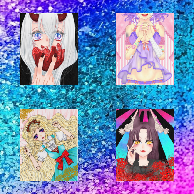 ザクロ ドール Dv お狐様 キャンバスイラスト Scum Madman