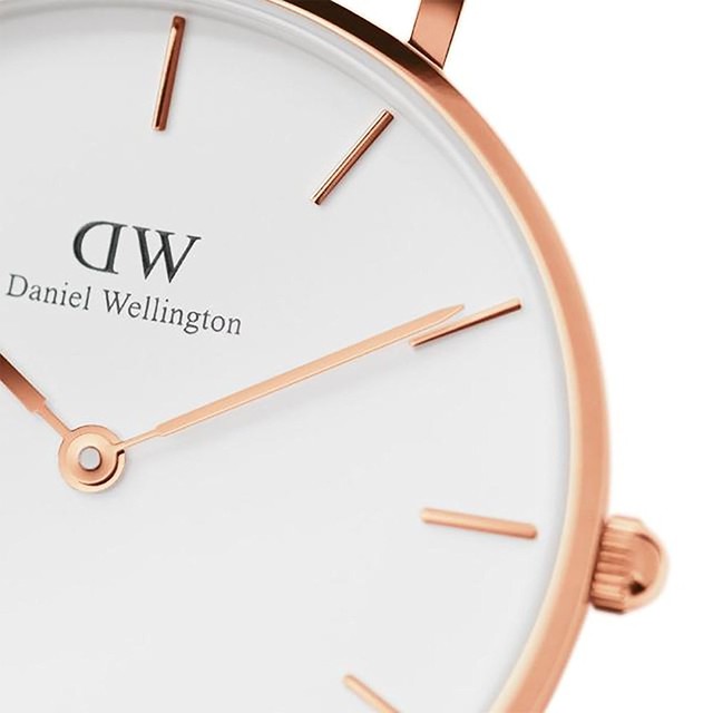 Classic Petite 新品daniel Wellington ダニエルウェリントン ローズゴールド レディース腕時計 白タイプ Bondi 32mm 時計ショップ Wild Rain