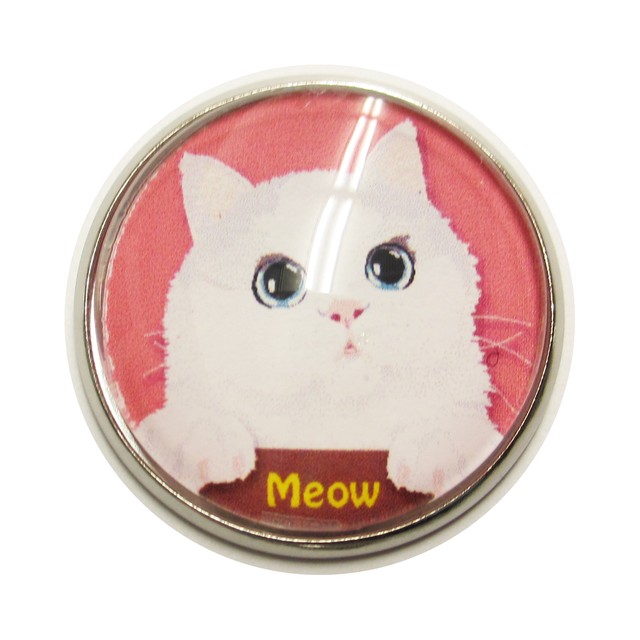 猫ピンバッチ ねこピンズ ミャオ Cat Meow 猫イラスト Cat Pins Rue Du Bac リュードバック