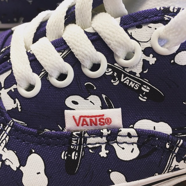 Vans Peanuts Authentic Snoopy Skating Jeanskokubo 小久保商店茨城県境町のジーンズショップ