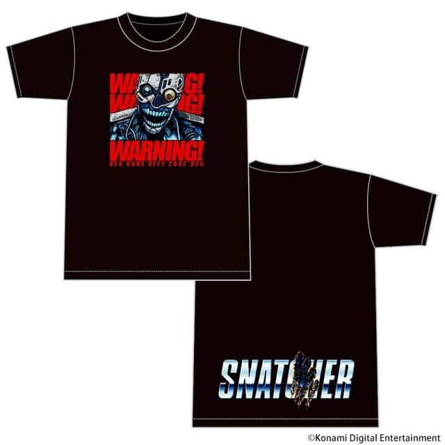 スナッチャー "SNATCHER" Tシャツ ブラック