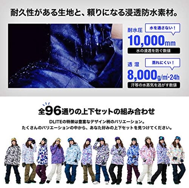 Jpcs Dlite ディライト スノーボードウェア スノボウェア スキーウェア パンツ レディース 全6色 5サイズ展開 防水 撥水 透湿 Az Japan Classic Store