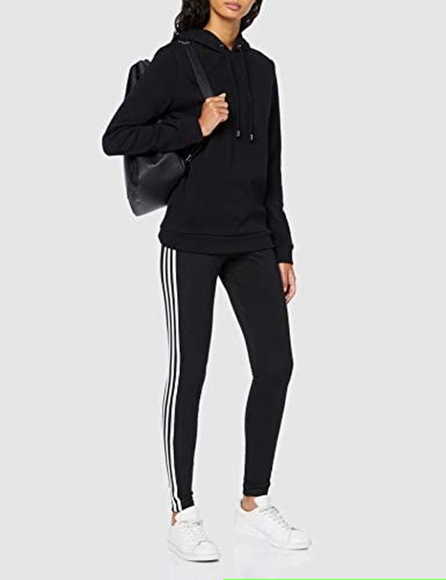 Jpcs アディダス オリジナルス Adidas Originals レギンス スポーツ Women 3stripe Tights スリーストライプ タイツ スパッツ トレフォイルロゴ サイドライン レディース 黒 ブラック Black Uk 12 Jp Womens Xxl 並行輸入品 Az Japan Classic Store