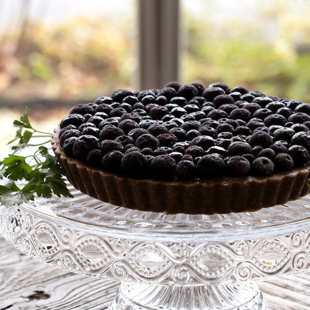 ロー ブルーベリータルト オーガニックコスメとスーパーフードのtierracafe