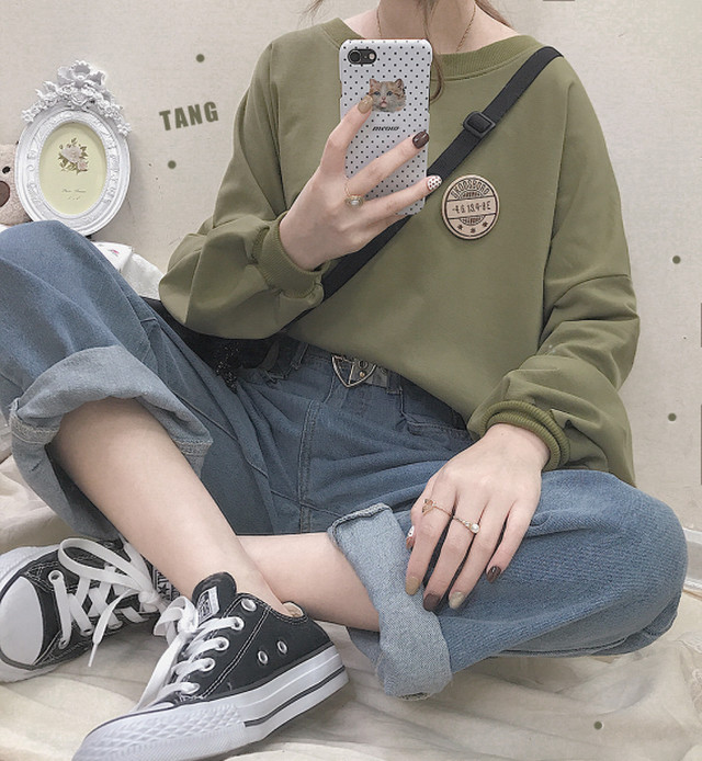 ヴィンテージ感 デニム ワイドストレートパンツ ゆったり ボーイズデニム ハイウエスト 脚長効果 古着感 レトロ カジュアル ガーリー More Lluze モア ルーゼ