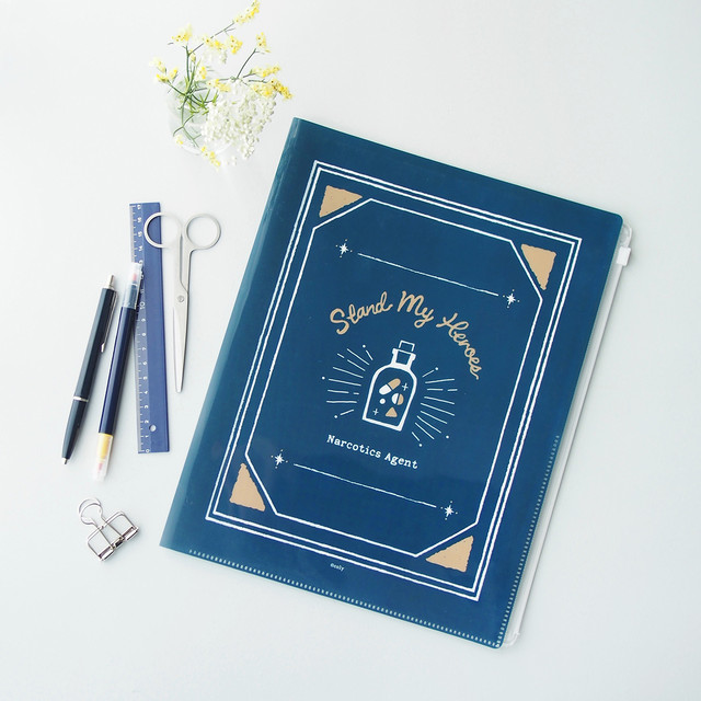 ポケット付きクリアファイル スタマイ文具店 59 Mogu Mall