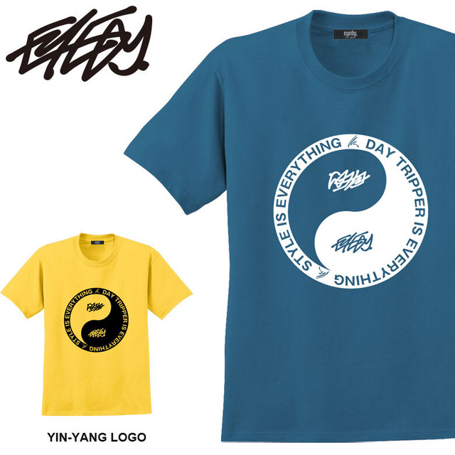 Eye Tm073 Eydy アイディー 大きいサイズ メンズ Yin Yang 陰陽 ロゴ Tシャツ 半袖 Tシャツ Xl Xxl Xxxl デザイン プリント Tシャツ セレクトショップ P C H