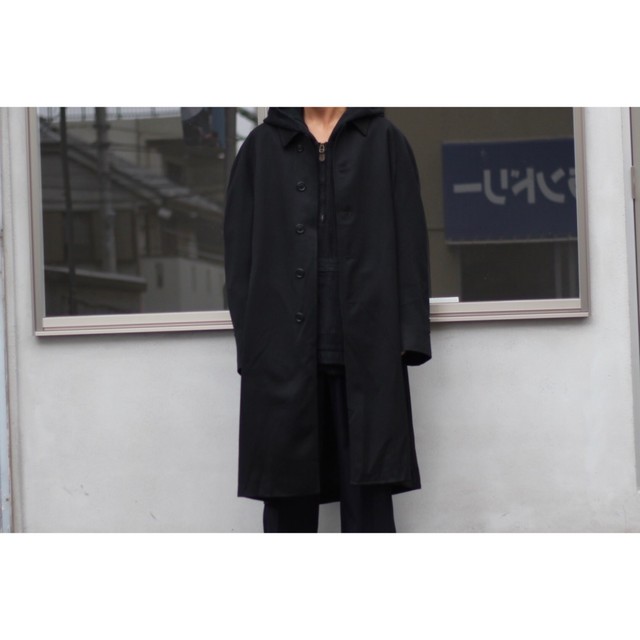 Nordstorm ブラックステンカラーコート Made In Usa Cu 0614 Cv