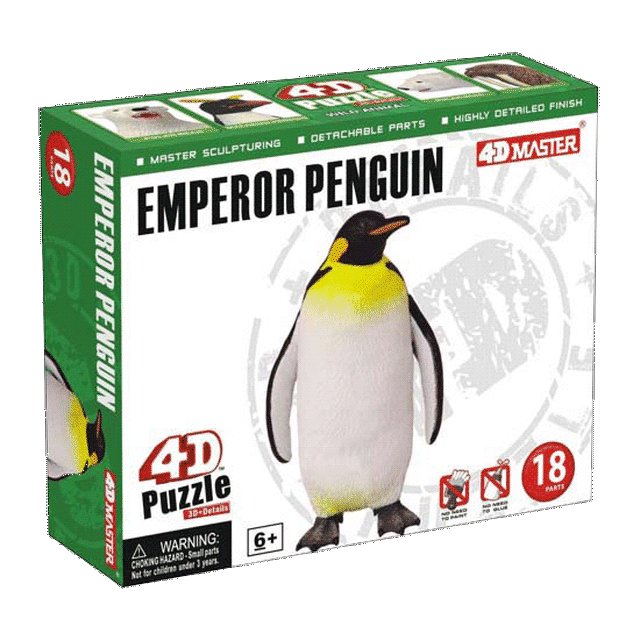 ペンギン 4dパズルemperor Penguin 雑貨動物園zoops