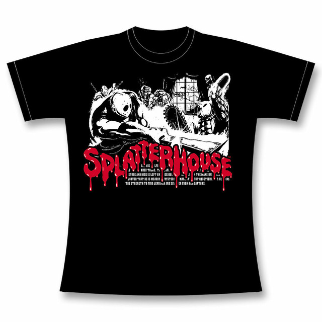 スプラッターハウス【Splatter House Tee】/ GAMES GLORIOUS