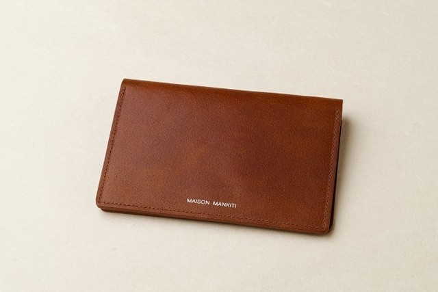 レザー通帳ケース ２冊入タイプ Passbook Case Maison Mankiti メゾンマンキチ