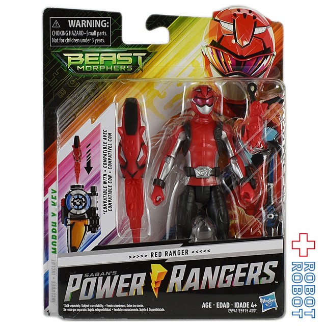 パワーレンジャー ビーストモーファーズ レッドレンジャー 6インチ ベーシックフィギュア Robotrobot