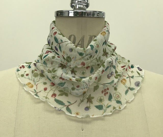 Uvカットのシルクネックカバー Pinopinop