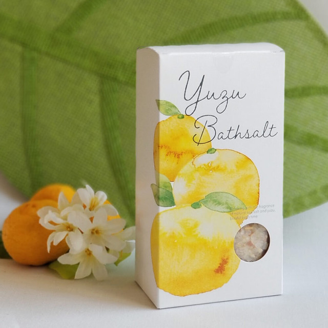ゆずバスソルト 40g 5包 5回分 入浴剤 ゆずの香り ｐａｍインターナショナル Powered By Base