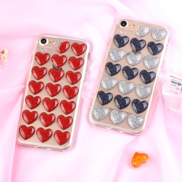 Iphone ケース ハート キュート ラブリー スマホカバー Smart Heave