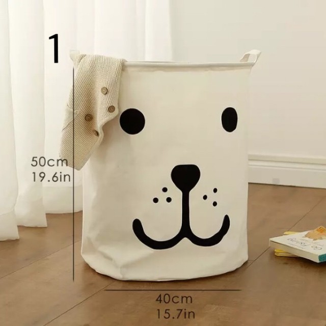 即納 北欧アニマル おもちゃ収納 バスケット こども服と雑貨のお店 Lulu