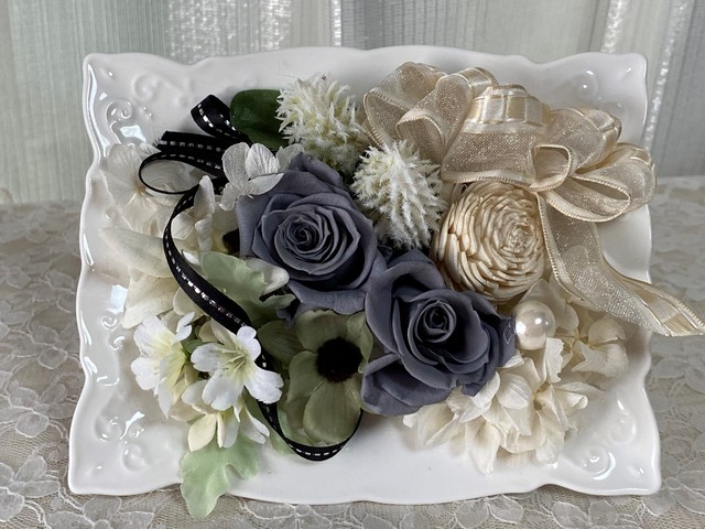 プリザーブドアロマフラワー 五行 水 黒 Angel Aroma Shop