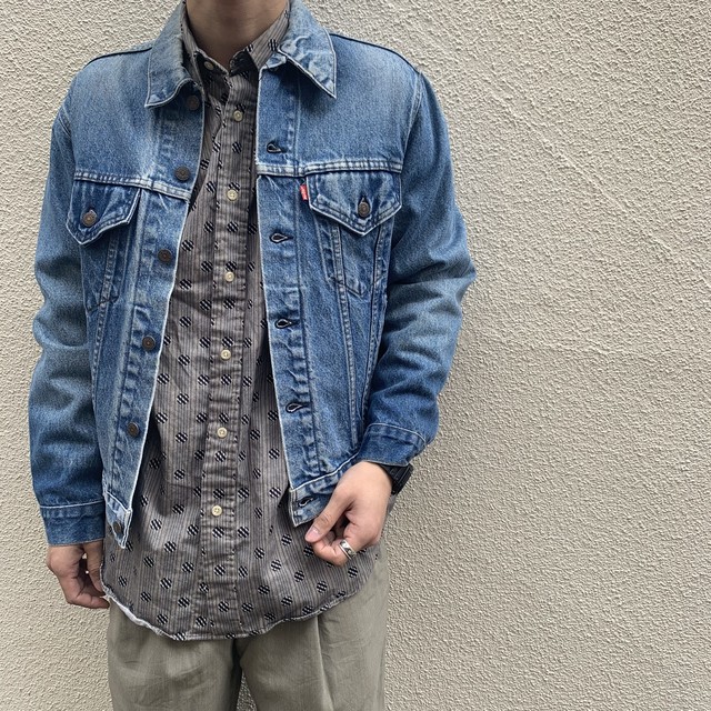 春になりましたgジャンの季節 90 S Levi S デニム ジャケット Gジャン 40 Slut Albatross Vintage