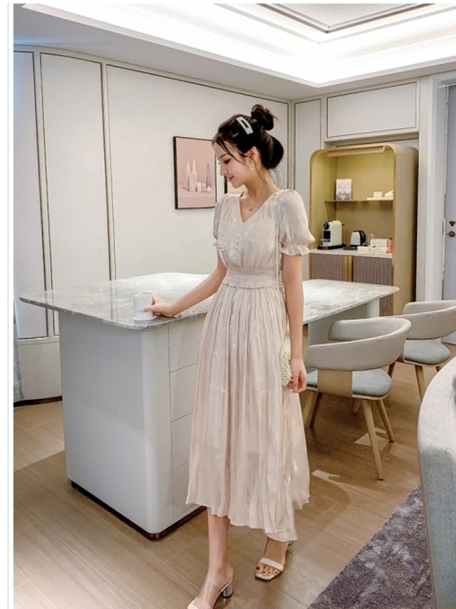 セレブ風 ワンピース マキシワンピースおしゃれワンピースパーティー ドレスビジネス韓国 フレアワンピース大きいサイズドレスセレブ風大 Basecamp49