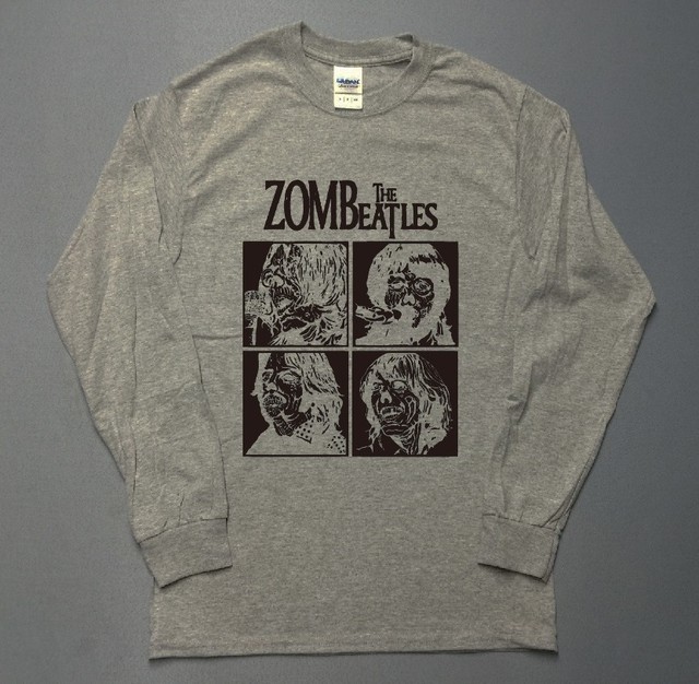 ゾンビ ビートルズ イラスト 長袖 ロングtシャツ Utn313 Unou