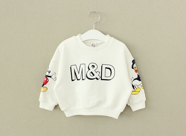 52 ミッキー ドナルドのプリントトレーナー 親子でおそろい ペアルック リンクコーデ Mom Me