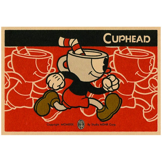 CUPHEAD ( カップヘッド ) ポストカード① カップヘッド / エンスカイ